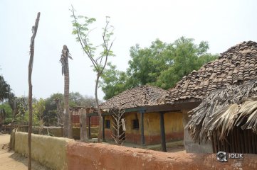 Rangasthalam Movie Village Set Photos